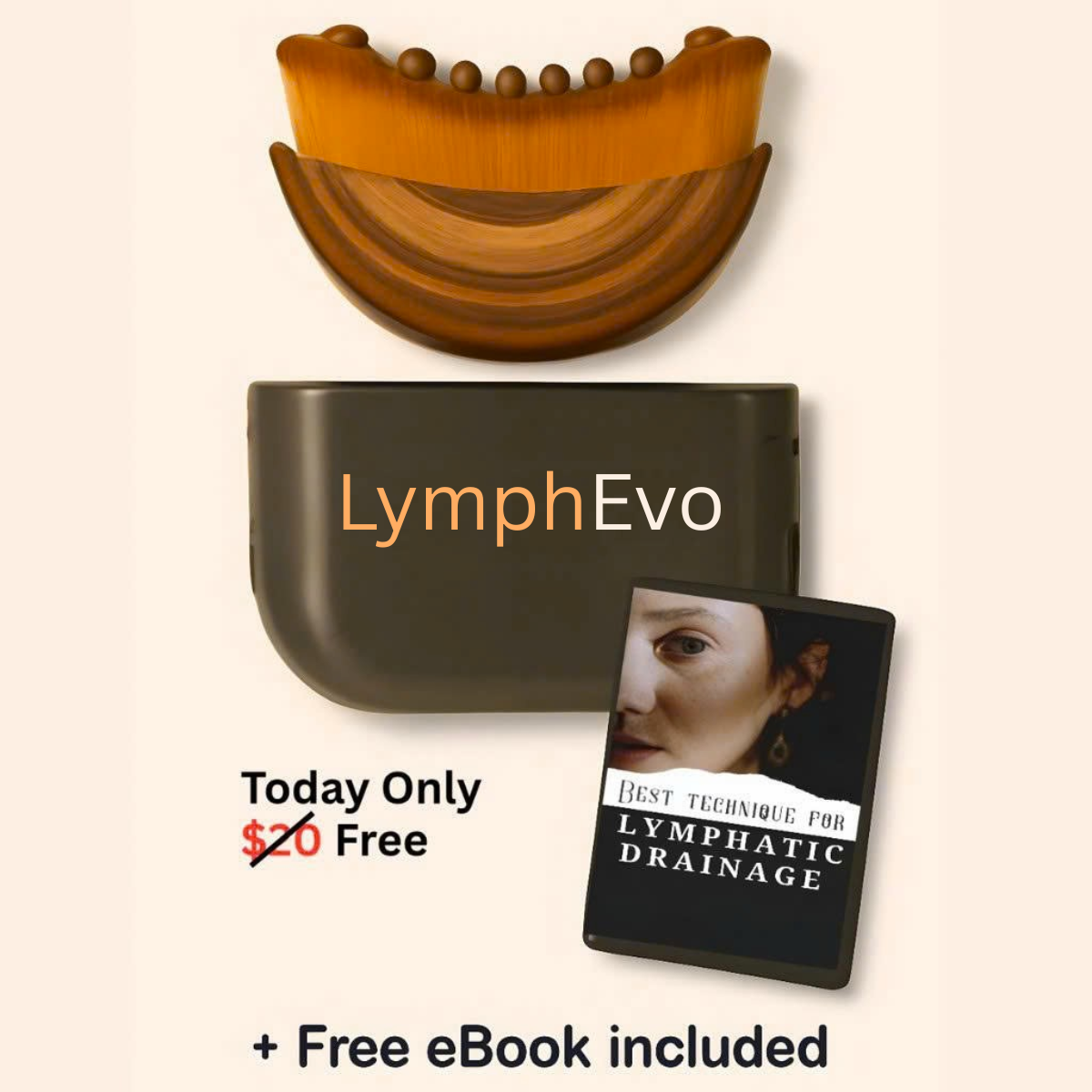 LymphEvo Sculpt Brush + Free Box + Free Ebook